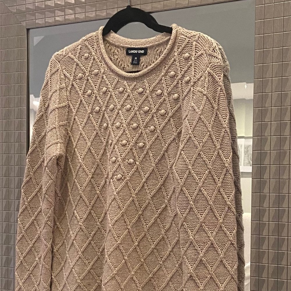 Land's End Wool Blend Sweater